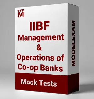 IIBF Management and Operations of Co-operative Banks Mock Test