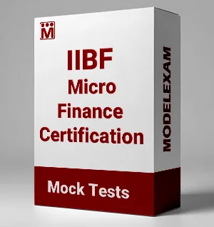 IIBF Micro Finance Certification Mock Test