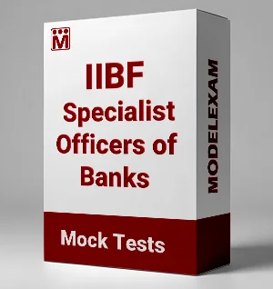 IIBF Specialist Officers of Banks Mock Test