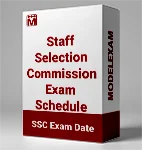 SSC Exam Schedule